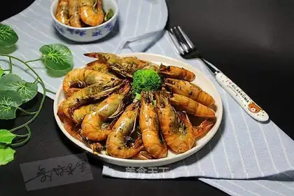 Italian vanilla shrimp