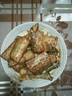 Creamed fish