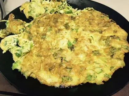 A green eggcake