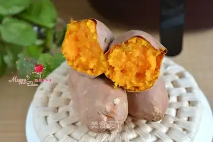 Air-cooked roasted potatoes