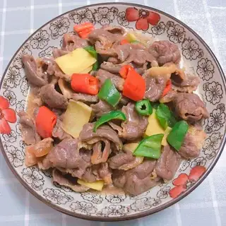 Fried beef