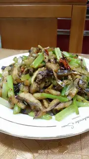 Spicy eel dry