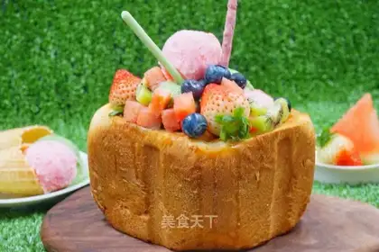 Ice cream toast
