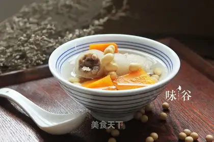 Potato pigtail soup