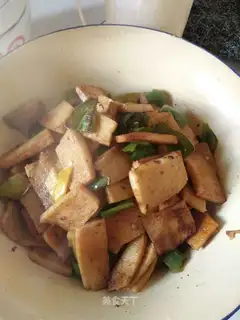 Red burning tofu