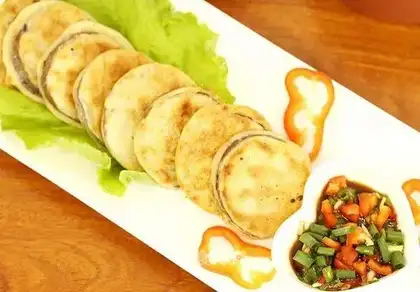 Fried eggplant