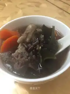 Black Bean Belt Pork Bone soup