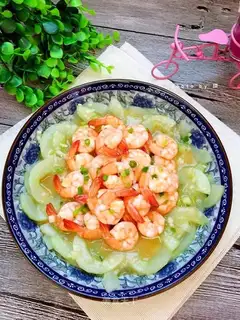 cucumber shrimp