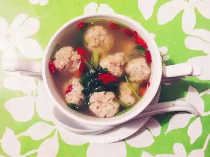 The meatballs