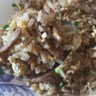 Beefball egg fried rice
