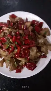 Dried intestines