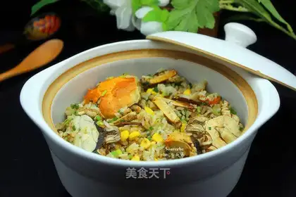 Crab rice