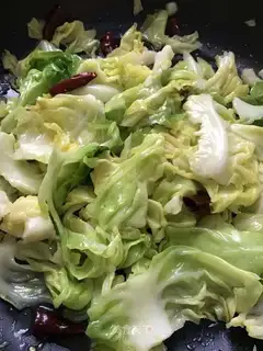Fast and delicious cabbage
