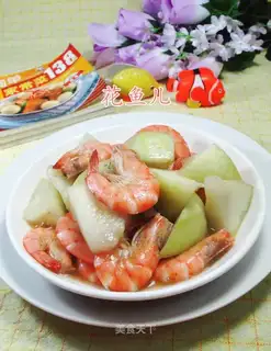 Shrimp boils melons