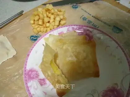 The simplest apple pie