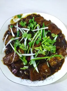 Red-fried fish