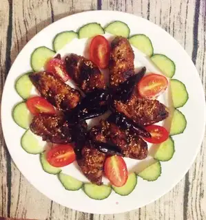 Hot chicken wings