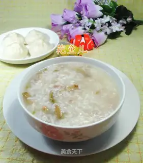 Squeaky rice congee