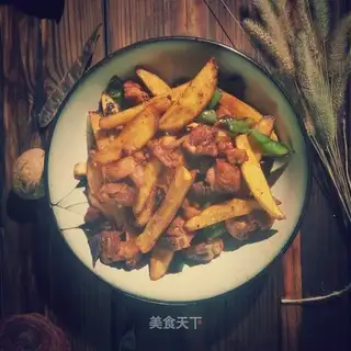 Hot potato chicken