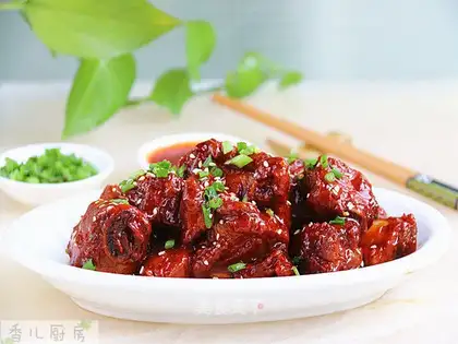 Cheese juice ribs