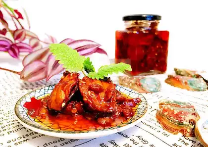 Abalone beef sauce