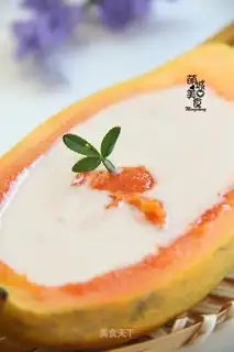 A papaya shake