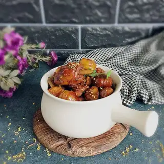 Cinnamon chestnut chicken
