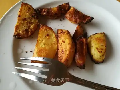 Pretzel roasted potatoes
