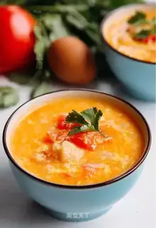 ♪ West red egg soup ♪