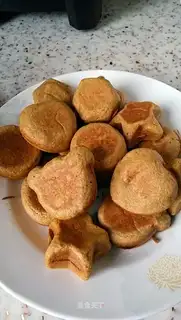 ♪ Little rice potato black sugar cake ♪
