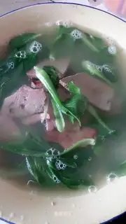 Pork gravy soup