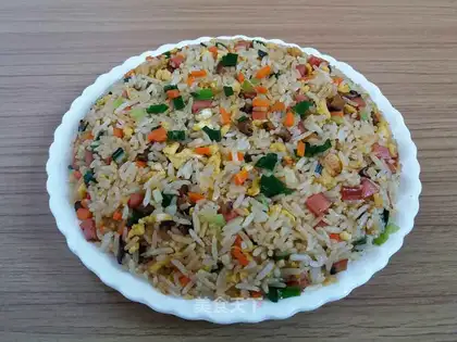 Five-colored rice