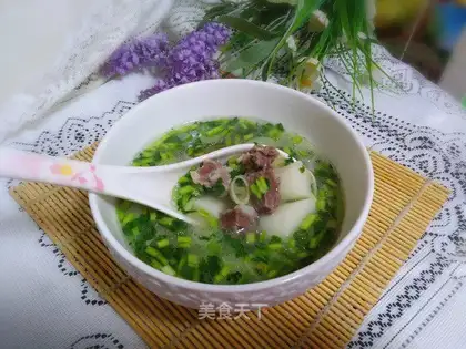 The goat soup