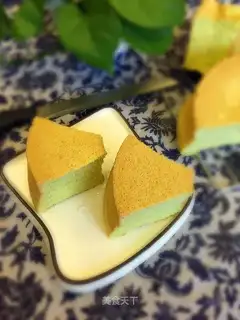 Spinach, eight inches of casserole cake