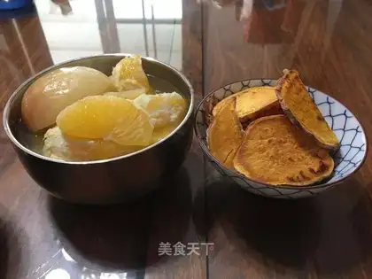 Baked melon