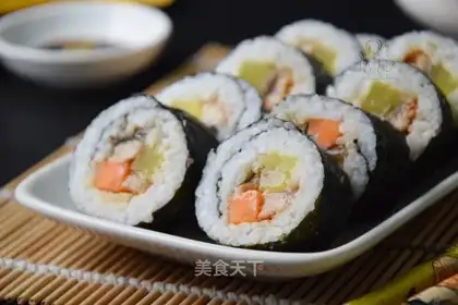 Eels sushi rolls