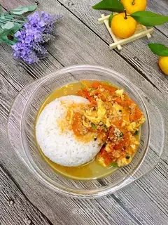 Tomato egg gravy