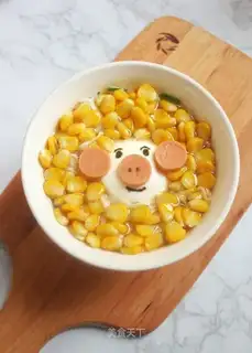 Powdery squid corn noodles