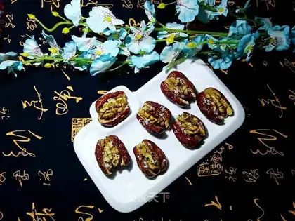 # And the dates and the walnuts #