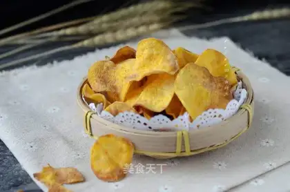 Cream chips