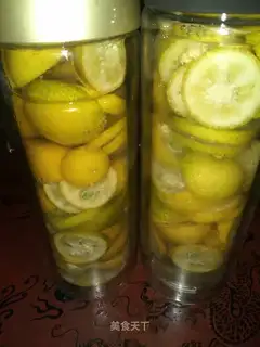 Honey juice, orange tea