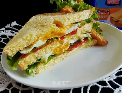 Weenie cheese sandwich