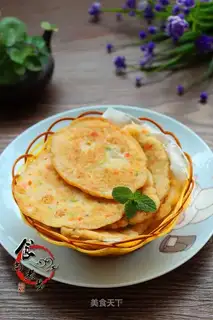 Shrimp pancakes