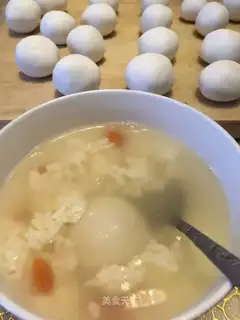 Wine and soup