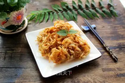 Fry shrimp