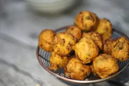 Soybean radish croquettes