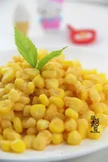 Salted egg yolk corn