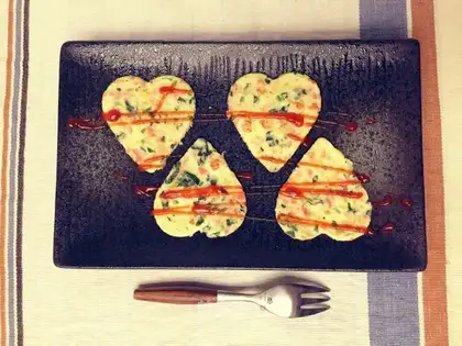 Five-coloured omelet
