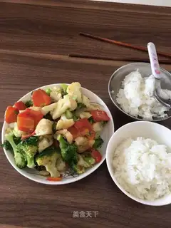 Garlic broccoli