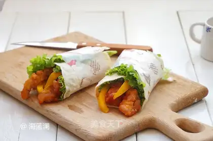 Mexican chicken rolls